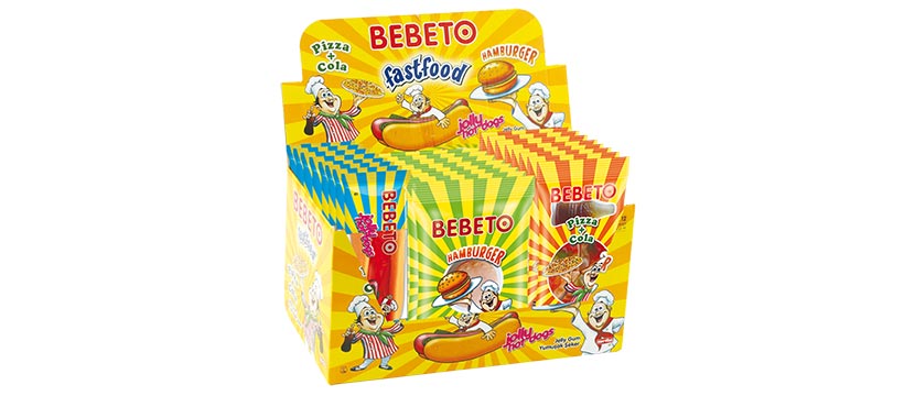 Bebeto Box Fast Food 28g x 24