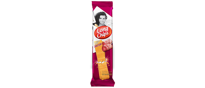 Long Chips Bacon 75g x 20