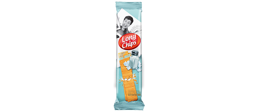 Long Chips Sea Salt 75g x 20