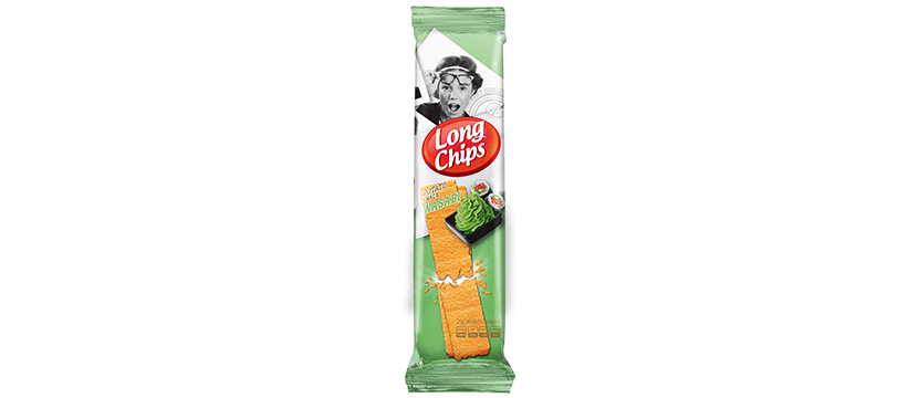 Long Chips Wasabi 75g x 20