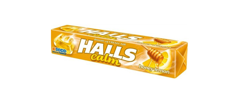 Halls Honey Lemon 33,5g x 20