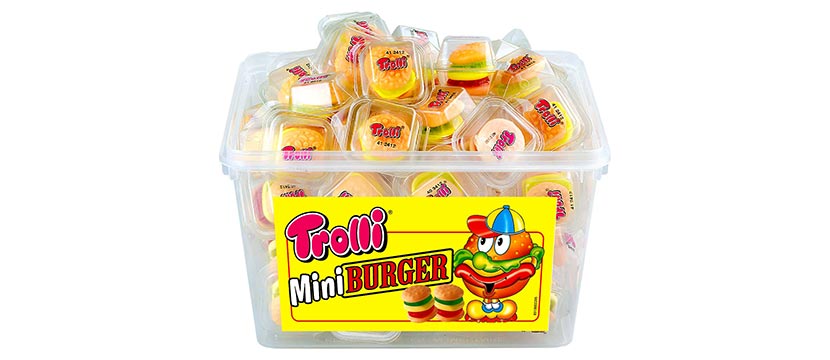 Trolli Miniburger 60pcs